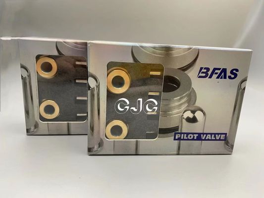 Van thí điểm thủy lực màu bạc Vật liệu đồng NBR cho máy xúc