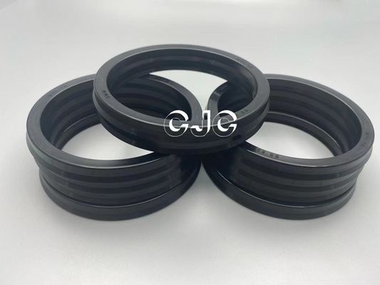 Bộ bịt kín máy xúc bằng cao su Pu, Chất liệu NBR con dấu dầu chính không thấm nước