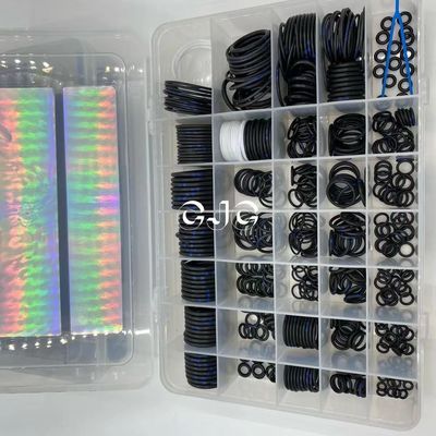 Bộ bịt kín cao su hệ mét Bằng chứng dầu, Bộ xi lanh thủy lực 45 Bờ biển NBR Độ chính xác cao