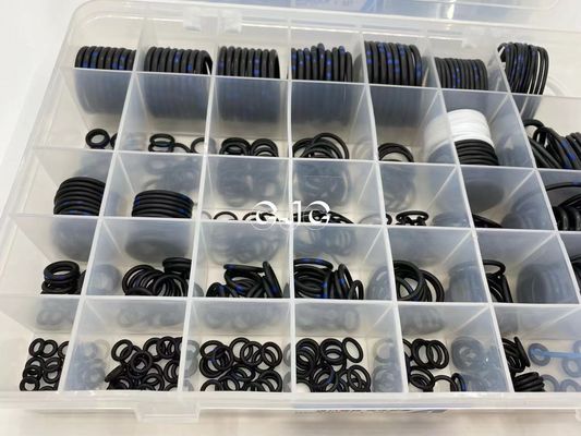 Vật liệu cao su O Ring Seal Kit, Sealing Ring Kit 45-90 Bờ biển cho máy xúc
