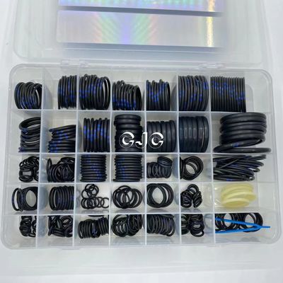 Bộ vòng chữ O cao su của Máy ủi HNBR, Bộ vòng đệm chống bụi FKM - 60-320 độ