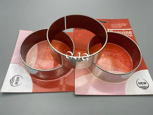 Ống lót bằng thép cứng bằng đồng graphit, Ống lót mặt bích bằng thép SK60-3 SK60-5 không dầu