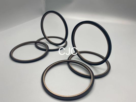 SPN PTFE Máy xúc thủy lực bằng đồng Piston Rod Seal kháng dầu